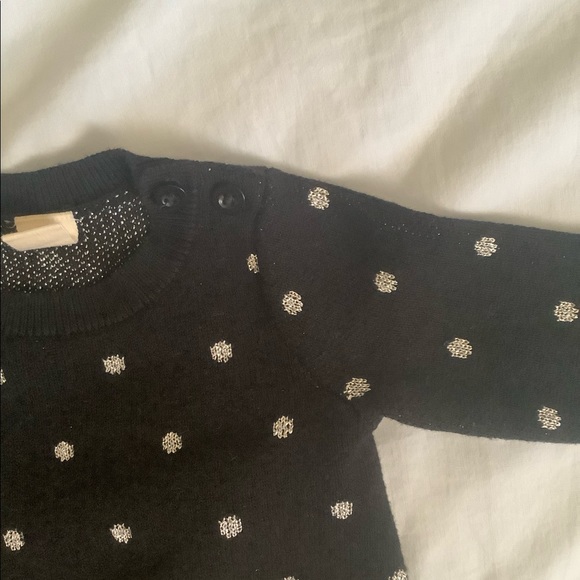 💥2x HP New 3 months Polk Dot warm baby sweater - Picture 6 of 9